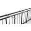 STENDINO PIEGHEVOLE X RINGHIERA 713 MINUTEX ACCIAIO ZINCATO VERNICIATO BIANCO CM 58 CF=PZ 2