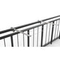 STENDINO PIEGHEVOLE X RINGHIERA 713 MINUTEX ACCIAIO ZINCATO VERNICIATO BIANCO CM 58 CF=PZ 2