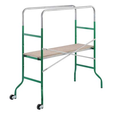 TRABATTELLO KREO SUPERMINI GIERRE ACCIAIO VERN /LEGNO CM 144X62 H.CM 106/142 Immagine principale del prodotto