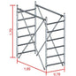 ALZATA X TRABATTELLO GRIM EU 75 MARCHETTI ACCIAIO ZINCATO CM 165X76 H. CM 170