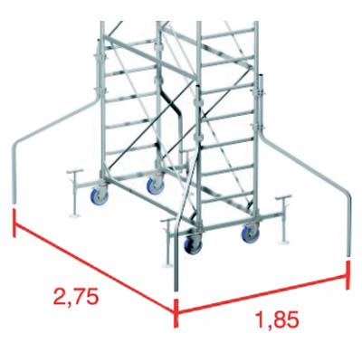 BARRE STABILIZZ X TRABATTELLO GRIM EU 75 MARCHETTI CF=PZ 4