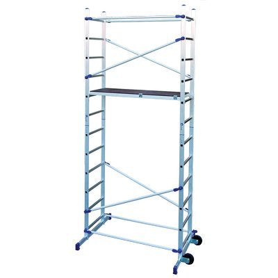 TRABATTELLO CLIC FACAL ALLUMINIO CM 143X51 H. CM 236/365 Immagine principale del prodotto