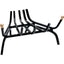 BRUCIALEGNA ANGOLARE X CAMINO FERRO BATTUTO + POMI OTTONE CM 40
