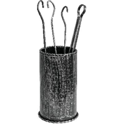 PIANTANA CAMINO KIT CILINDRO FERRO BATTUTO H.CM 50 CF=PZ 5