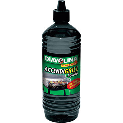 ACCENDIFUOCO LIQUIDO DIAVOLINA FUOCO LT 1 UTILIZZO EX ART  11 DM 17/05/1995 N. 322 Immagine principale del prodotto