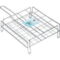 GRATICOLA BARBECUE A RETE DOPPIA CARCIOFI FD ACCIAIO CROMATO CM 30X30