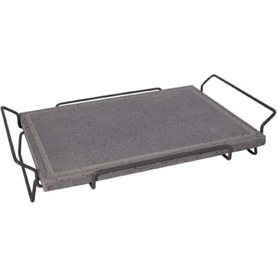 BISTECCHIERA PIETRA LAVICA + BASE RIALZATA CM 30X40 Immagine principale del prodotto