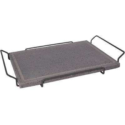 BISTECCHIERA PIETRA LAVICA + BASE CM 30X40 Immagine principale del prodotto