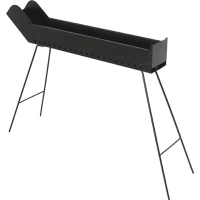 BARBECUE CARBONELLA CUOCISPIEDINI PLUS MILLE CM 80X15 H.CM 65 RICHIUDIBILE