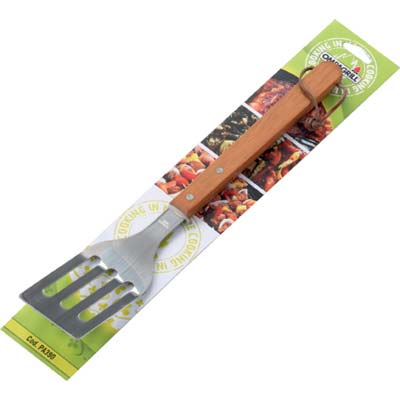 PALETTA BARBECUE PA390 OMPAGRILL INOX/LEGNO CM 39 Immagine principale del prodotto