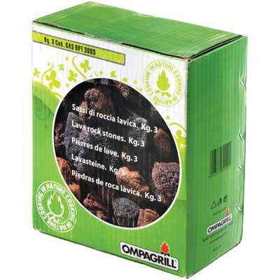 PIETRA LAVICA GERMANY OMPAGRILL KG 3 Immagine principale del prodotto