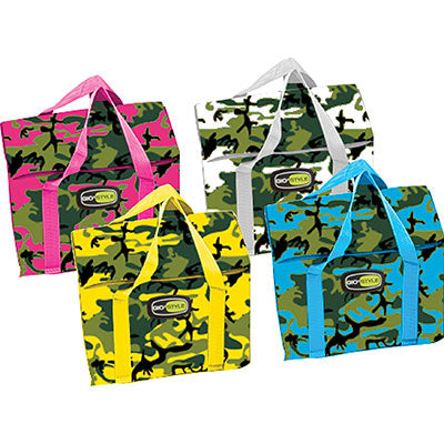 BORSA TERMICA CAMOUFLAGE LUNCH BAG GIOSTYLE LT 6 CM 23X17X14 COLORI MIX Immagine principale del prodotto