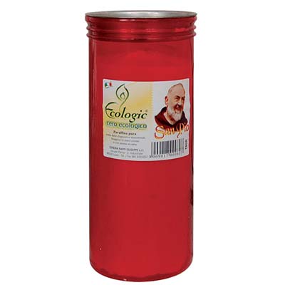 CERO VOTIVO ROSSO T.80K MM 80X210 GR 350 Immagine principale del prodotto