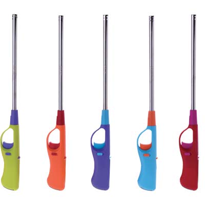 ACCENDIGAS A FIAMMA RICARICABILE LONG SEAHORSE PIEZO H.CM 35 Immagine principale del prodotto