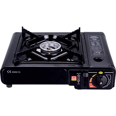 FORNELLO GAS A CARTUCCIA BISTRO EFFE ACCIAIO VERNICIATO BRUCIATORE 1 KW 2,2 Immagine principale del prodotto