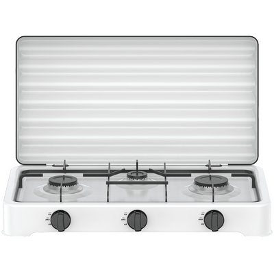 FORNELLO GAS FLAME 3 DOMUS ACCIAIO VERNICIATO BRUCIATORE 3 KW 5,4 Immagine principale del prodotto