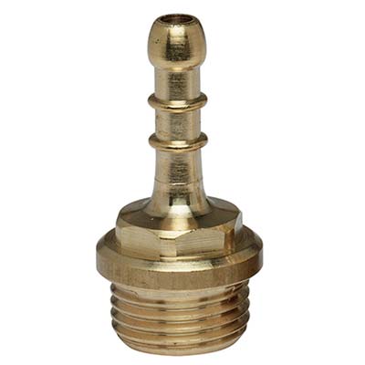 PORTAGOMMA GPL DRITTO FILETTO MASCHIO OTTONE MM 10 1/2M Immagine principale del prodotto