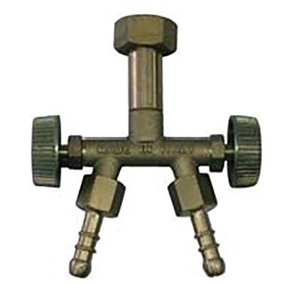 CROCIERA GPL 3 VIE + DADO BOMBOLA + RUBINETTI OTTONE MM 10 Immagine principale del prodotto