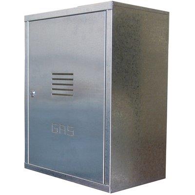 CASSETTA CONTATORE GAS ACCIAIO ZINCATO CM 45X25 H.CM 60 Immagine principale del prodotto