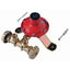CENTRALINA MINI X 2 BOMBOLE GAS GPL REGOLATORE BP KG/H 4 + STAFFA + TASSELLI