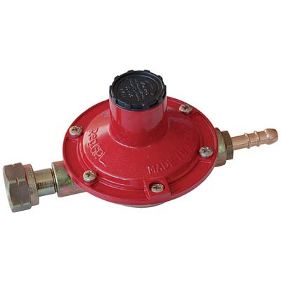 REGOLATORE GAS GPL BP TARATURA VARIABILE INTERNA KG/H 4 MBAR 20/60 + PORTAGOMMA GPL Immagine principale del prodotto