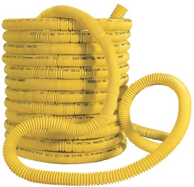 GUAINA SPIRALATA X TUBO GAS PPL GIALLO MM 25 MT 50 Immagine principale del prodotto