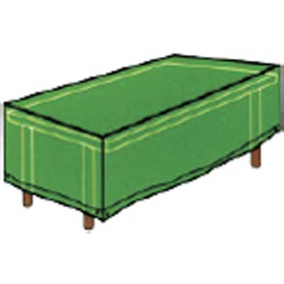 COPERTURA PESANTE X TAVOLO DOMUS PE VERDE CM 300X130 H.CM 90
