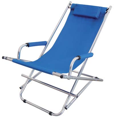 SDRAIO RELAX DOMUS ALLUMINIO/POLY BLU CM 97X54 H.CM 77 Immagine principale del prodotto