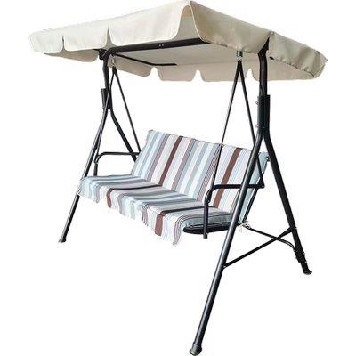 DONDOLO MANY DOMUS ACCIAIO VERN/FANTASIA CM 170X110 H.CM 153