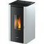 STUFA PELLET INDIGO EVO 7 FREEPOINT BIANCO KW 7 MM 465X455 H.MM 895