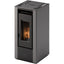 STUFA PELLET PIKO 6 FREEPOINT TITANUM KW 6 MM 457X452 H.MM 837