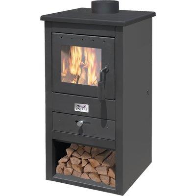 STUFA LEGNA ATHENA 11 MILLE NERO KW 10,7 MM 430X410 H.MM 860 Immagine principale del prodotto