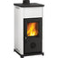 STUFA LEGNA TEA LA NORDICA BIANCO KW 6,6 MM 414X419 H.MM 832