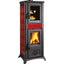 STUFA LEGNA GEMMA FORNO LA NORDICA BORDEAUX KW 7,2 MM 460X495 H.MM 1207