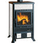 STUFA LEGNA ROSSELLA R1 BII LA NORDICA BIANCO KW 8,8 MM 578X586 H.MM 915