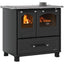 CUCINA LEGNA FAMILY 4,5 LA NORDICA NERO KW 7,5 MM 964X642 H.MM 853