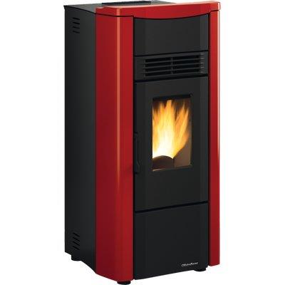 STUFA PELLET GIUSY PLUS EVO 2.0 EXTRAFLAME BORDEAUX KW 7,5 CANALIZZATA MM 498X504 H.MM 1022 Immagine principale del prodotto