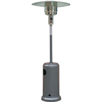STUFA GAS GPL A FUNGO + RUOTE FLAME DOMUS GRIGIO KW 5/13 Immagine principale del prodotto