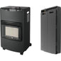 STUFA GAS GPL INFRAROSSI KIRA KOMPACT NERO WATT 4200 CM 42X38 H.CM 72