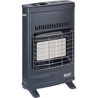 STUFA GAS METANO INFRAROSSI A PARETE ECO 40 SICAR GRIGIO WATT 4200 CM 43X15 H.CM 64 Immagine principale del prodotto