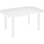 TAVOLO FARO PROGARDEN PP BIANCO CM 137X85 H.CM 72