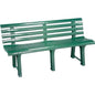 PANCHINA ORCHIDEA PROGARDEN PP VERDE CM 145X49 H.CM 74