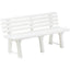 PANCHINA ORCHIDEA PROGARDEN PP BIANCO CM 145X49 H.CM 74