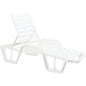 LETTINO IMPILABILE PROGARDEN PP BIANCO CM 71X192 H.CM 46