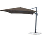OMBRELLONE PALO LATERALE TOP DOMUS ALLUMINIO/POLY TORTORA MM 77X53 MT 3X3