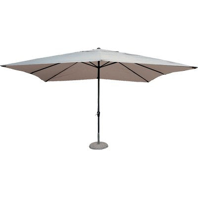 OMBRELLONE PALO CENTRALE CLASSIC ALLUMINIO/POLY ECRU MM 48 MT 3X3