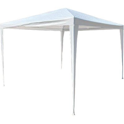 GAZEBO STANDARD DOMUS ACCIAIO/PE BIANCO MT 3X3 Immagine principale del prodotto