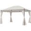 TENDA LATERALE GAZEBO NAPOLI DOMUS ACCIAIO/POLY MT 3X4