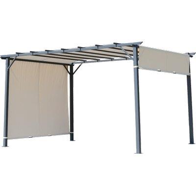 PERGOLA CAIRO DOMUS ACCIAIO/POLY MT 3X4