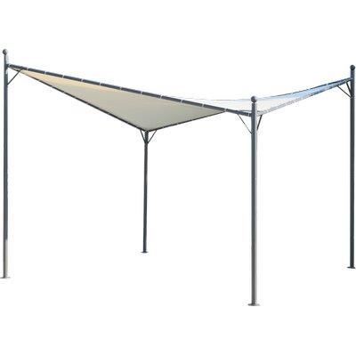 GAZEBO ZANTE DOMUS ACCIAIO/POLY MT 3,5X3,5